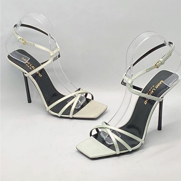 Saint Laurent Nuit 105mm high-heeled sandals size 36.5 - Picture 1 of 13